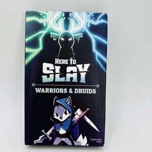 Unstable Games - Here to Slay Warriors & Druids Expansion Pack - Sealed. New.